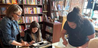 Port Hope's Furby House Books will be transported back in time on June 22, 2025 during a typewriter social led by Barb Brittain-Marshall. The snail-mail enthusiast will be bringing some of the typewriters in her large collection for participants to experiment with, or to write poems, letters, and songs. The drop-in event will run from 12 to 2 p.m. in celebration of International Typewriter Day on June 23. (Photo courtesy of Barb Brittain-Marshall)