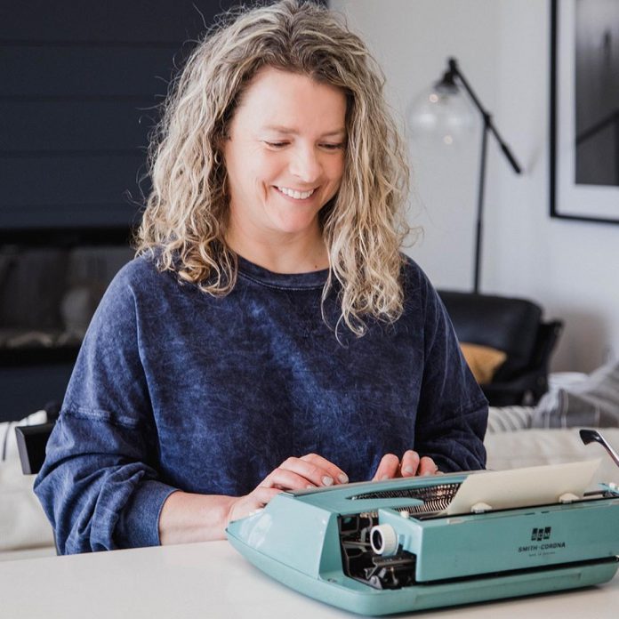 Having grown up with a love for stationery and snail mail, Barb Brittain-Marshall began the Rite While U Can blog in 2013 while being homesick upon a move to Alberta. The blog has led to many opportunities, including a newfound interest in typewriters. She now runs typewriter socials and private events like bridal showers and birthday parties, where she brings her typewriters and provide letter-writing prompts. (Photo courtesy of Barb Brittain-Marshall)