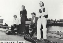 Whiskey Jack in 1977, featuring Duncan Fremlin, Mac Pulling, Rocky Hill, and Peterborough's own John Hoffman. Hoffman, who co-founded the band with Fremlin, will join Whiskey Jack for a few numbers at Peterborough's Air Force Association Hall on June 8, 2025 during the "CBC TV Country Music Stars" show, which also features Donna Ramsay and LeRoy Anderson, who spent 17 years performing weekly on CBC's "The Tommy Hunter Show". (Photo courtesy of Duncan Fremlin)