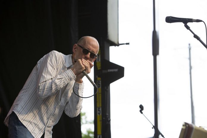 Award-winning virtuoso harmonica player Carlos del Junco will be performing with his band The Blue Mongrels as a quartet at the Lakefield Jazz, Art & Craft Festival at Isobel Morris Park on July 12, 2025. (Photo via Carlos del Junco website)