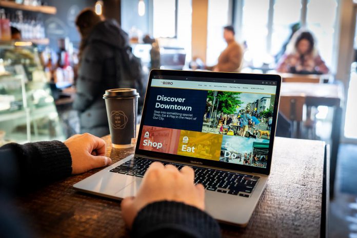 The Peterborough Downtown Business Improvement Area (DBIA) has officially unveiled its redeveloped website at TheBoro.ca. The website offers residents and visitors an interactive business directory, events calendar, trip-planning content, access to The Boro gift card and The Boro merchandise, and more. (Photo courtesy of Peterborough DBIA) The Peterborough Downtown Business Improvement Area (DBIA) has officially unveiled its redeveloped website at TheBoro.ca. The website offers residents and visitors an interactive business directory, events calendar, trip-planning content, access to The Boro gift card and The Boro merchandise, and more. (Photo courtesy of Peterborough DBIA)