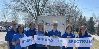 Five Counties Children's Centre is the local diagnostic hub for autism spectrum disorder in the city and county of Peterborough, the City of Kawartha Lakes, Haliburton County and Northumberland County and has a multi-disciplinary team of professionals working to assess and support children with autism and their families. (Photo: Five Counties Children's Centre)