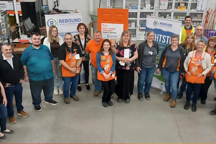 Donations made to The Home Depot Canada Foundation's Orange Door Project in person at the Cobourg Home Depot or online will support Rebound Child & Youth Services in Northumberland County, including the innovative Nightstop program to prevent youth homelessness. (Photo: Rebound Child & Youth Services) Donations made to The Home Depot Canada Foundation's Orange Door Project in person at the Cobourg Home Depot or online will support Rebound Child & Youth Services in Northumberland County, including the innovative Nightstop program to prevent youth homelessness. (Photo: Rebound Child & Youth Services)