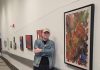 An abstract painter and musician, Lakefield's David Goyette is well known in Peterborough for his community support, philanthropy, and tireless promotion of the arts. Goyette is the sole finalist for the Peterborough Arts Awards' Arts Champion award, which recognizes a person who has consistently provided outstanding support and encouragement for the development of the arts in Peterborough through philanthropy, volunteerism, or the development of partnerships and collaborations. The winner of the $2,000 award gives it to a local not-for-profit professional arts organization. (Photo: Victoria Pearce)
