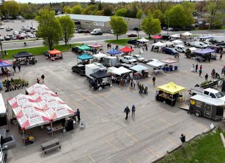 For 200 years, the original Peterborough Farmers' Market has provided a year-round location for residents to source authentic, locally produced fruits and vegetables, dairy, and preserves, as well as artisan and other products and food made by local small businesses. In honour of the milestone anniversary in 2025, a celebration will be held during the market at Morrow Park on Saturday, July 19 and will feature live music, prizes and giveaways, and a kids' corner of activities. (Photo courtesy of Peterborough Farmers' Market)