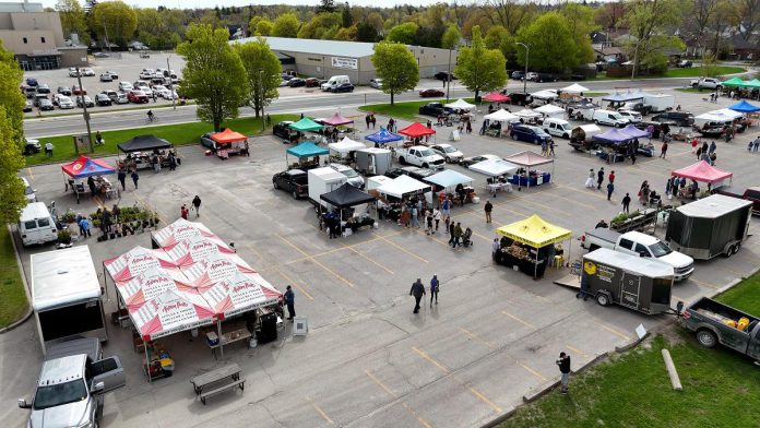 For 200 years, the original Peterborough Farmers' Market has provided a year-round location for residents to source authentic, locally produced fruits and vegetables, dairy, and preserves, as well as artisan and other products and food made by local small businesses. In honour of the milestone anniversary in 2025, a celebration will be held during the market at Morrow Park on Saturday, July 19 and will feature live music, prizes and giveaways, and a kids' corner of activities. (Photo courtesy of Peterborough Farmers' Market) For 200 years, the original Peterborough Farmers' Market has provided a year-round location for residents to source authentic, locally produced fruits and vegetables, dairy, and preserves, as well as artisan and other products and food made by local small businesses. In honour of the milestone anniversary in 2025, a celebration will be held during the market at Morrow Park on Saturday, July 19 and will feature live music, prizes and giveaways, and a kids' corner of activities. (Photo courtesy of Peterborough Farmers' Market)