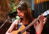 The Peterborough Folk Festival's 2025 Emerging Artist Award winner Jeanne Truax performing at Jethro's Bar + Stage in downtown Peterborough in February 2024. The 22-year-old singer-songwriter, guitarist, and keyboardist released her debut single "I Know What Your Like" in May 2025 with the help of her brother Nathan, who won the Emerging Artist Award in 2022. (Photo: Andy Carroll)