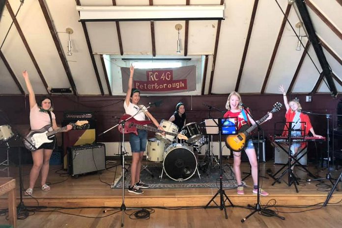 After a hiatus since 2019, RC4G* Peterborough is bringing back the popular Rock Camp for girls and gender non-conforming youth aged 10 to 14 years old. Taking place from July 28 to August 1, 2025 at Sadleir House in Peterborough, the day camp will include workshops, arts and crafts, music lessons, and the opportunity for youth to write and rehearse an original song with a band of their peers and perform it for friends and family as the "Big Gig" at the end of the camp. (Photo: RC4G* Peterborough) After a hiatus since 2019, RC4G* Peterborough is bringing back the popular Rock Camp for girls and gender non-conforming youth aged 10 to 14 years old. Taking place from July 28 to August 1, 2025 at Sadleir House in Peterborough, the day camp will include workshops, arts and crafts, music lessons, and the opportunity for youth to write and rehearse an original song with a band of their peers and perform it for friends and family as the "Big Gig" at the end of the camp. (Photo: RC4G* Peterborough)
