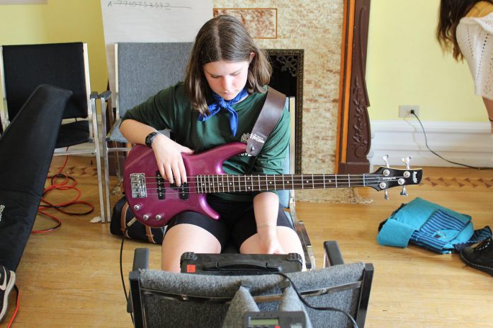 When registering for the Rock Camp hosted by RC4G* Peterborough at Sadleir House in Peterborough from July 28 to August 1, 2025, campbers will be asked to select their top and second choice of one of three instruments (electric guitar, electric bass, or drums) they would like to learn to play during the camp. (Photo: RC4G* Peterborough)