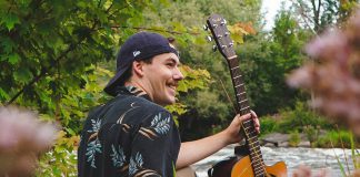 Peterborough native Pat Rees, a singer-songwriter now based in Ottawa, has organized the "Songs For A Stronger Tomorrow" benefit concert for addiction and mental health services provided by the Canadian Mental Health Association (CMHA) Haliburton, Kawartha, Pine Ridge on June 28, 2025 at 100 Acre Brewing Co. in Peterborough. (Photo: Pat Rees website)