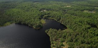 A portion of the privately owned 26,300-acre property south of Bancroft known as 'The Park'. Land'escapes owner Ben Samann has worked with the Ontario Conservation Accelerator to have the property recognized as a protected area by both the Governments of Ontario and Canada. (Photo: Office of Minister Todd McCarthy)