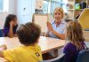 Haliburton-Kawartha Lakes-Brock MPP Laurie Scott engages with young students interested in science, technology, engineering, art and math (STEAM) on July 10, 2025 as Ampere celebrated its first summer camps in its new makerspace at 12 Peel Street in Lindsay, which was renovated with the help of a $200,000 grant from the provincial government's Ontario Trillium Foundation. (Photo: Ampere)