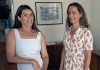 Peterborough MP Emma Harrison with Anna Gainey, Canada's secretary of state for children and youth, during a visit on July 17, 2025. The MP for the Montreal area riding of Notre-Dame-de-Grâce-Westmount where she was raised is one of four children born to Peterborough native and former Montreal Canadiens great Bob Gainey and his wife Cathy. (Photo: Office of Anna Gainey)