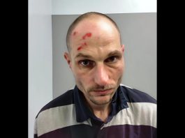 Cobourg police have a warrant for the arrest of 44-year-old Jason Robitaille of Cobourg in connection with a serious assault on July 15, 2025. Police have arrested and charged another suspect in the assault and Robitaille, who remains at large, is facing the same charges as well as five counts of failing to comply with a probation order. (Photo supplied by Cobourg Police Service)