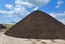 In the first five months of 2025 alone, the City of Peterborough's organics program has diverted almost 600 tons of organic waste from the landfill. Finished compost produced at the Peterborough Organics Facility, which meets the highest quality standard, is now available for purchase at the Bensfort Road landfill site and at GreenUP's Ecology Park. (Photo: Barry Campbell / City of Peterborough)