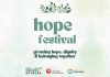With support from the United Way Peterborough & District and Peterborough Public Health, the Basic Income Peterborough Network is hosting the "Hope Festival" on Saturday, July 26 from 12:30 to 4:30 p.m. at Millennium Park on Water Street in Peterborough. (Graphic: Basic Income Peterborough Network)