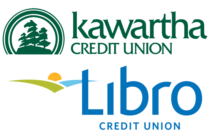 Kawartha Credit Union and Libro Credit Union logos
