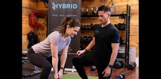 With its team of chiropractors and a physiotherapist and a massage therapist, Hybrid Health and Rehabilitation in Peterborough treats acute and chronic pain, concussion, aches and sprains, vertigo, and more through individualized treatment plans that leave clients moving like they used to. In addition to hosting various levels of postpartum classes for new moms, the clinic has just launched a new program that will help new dads build strength and find community. (Photo courtesy of Hybrid Health and Rehabilitation)