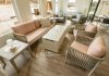 The three-piece Lineas sofa and club chairs from Vancouver-based and family-owned Ratana are among the outdoor furniture that will be on sale up to 75 per cent off during Shop The Lake's Warehouse Clearance Sale. Running from August 8 to 10, 2025, the largest sale of the Peterborough retailer's season includes outdoor furniture and umbrellas as well and boutique décor like candles, barware, tableware, cushions, and more. (Photo: Shop The Lake)