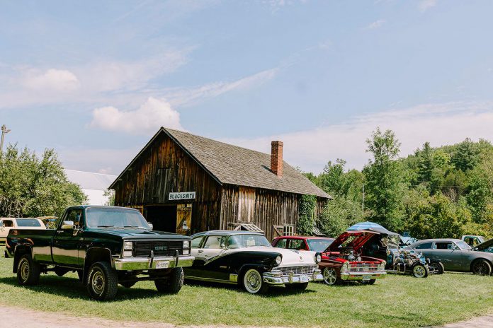 Vintage and classic cars and motorcycles will be on display at Lang Pioneer Village Museum in Keene during the 28th annual Transportation Day Car & Motorcycle Show on July 13, 2025. (Photo: Heather Doughty Photography)