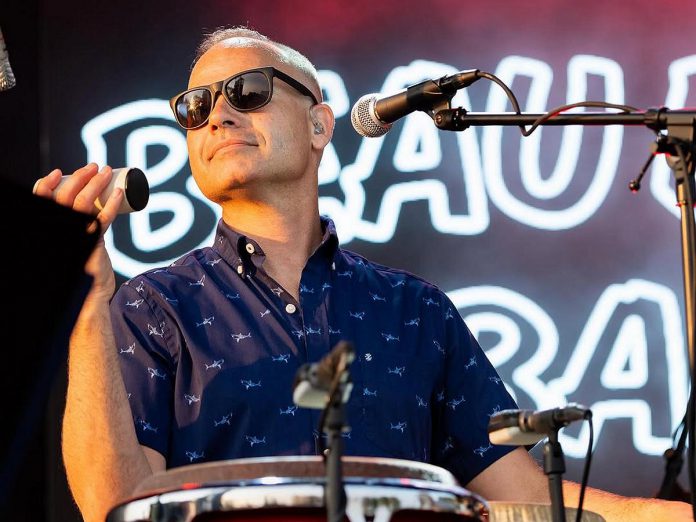 Michael Beauclerc performing with the Beau Dixon Band at Peterborough Musicfest in July 2024. The professional drummer is launching Mad Music School in his hometown of Lakefield on July 7, 2025. The new school offers expert-led private and group lessons for beginner and seasoned musicians of all ages, including instruction in drums, hand percussion, piano, guitar, bass, and ukulele with vocals to come. (Photo: Conor Murphy) Michael Beauclerc performing with the Beau Dixon Band at Peterborough Musicfest in July 2024. The professional drummer is launching Mad Music School in his hometown of Lakefield on July 7, 2025. The new school offers expert-led private and group lessons for beginner and seasoned musicians of all ages, including instruction in drums, hand percussion, piano, guitar, bass, and ukulele with vocals to come. (Photo: Conor Murphy)