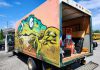 After being called by a person moving to Peterborough who said they were being asked by the mover they hired to pay more money or else the delivery would not be completed, police arrived on the scene and arrested and charged the Toronto driver of this truck with multiple offences including fraud. (Photo: Peterborough County OPP)