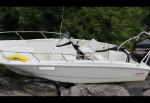 A 20-year-old Bobcaygeon woman is facing an impaired operation charge after the boat she was driving ended up on an island in Kennisis Lake just southwest of Algonquin Provincial Park in the early morning hours of July 27, 2025. Three people received non-life-threatening injuries after the boat struck the island. (Photo: Haliburton Highlands OPP)