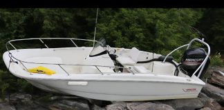 A 20-year-old Bobcaygeon woman is facing an impaired operation charge after the boat she was driving ended up on an island in Kennisis Lake just southwest of Algonquin Provincial Park in the early morning hours of July 27, 2025. Three people received non-life-threatening injuries after the boat struck the island. (Photo: Haliburton Highlands OPP)