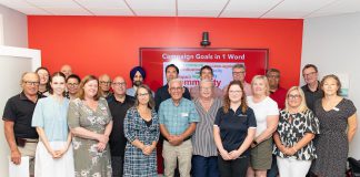 Led by campaign chair Paul Rellinger, members of the United Way Peterborough & District's 2025 community campaign cabinet met for the first time on Tuesday, July 29. The 2025 campaign goal will be announced at the Healthy Planet Arena during a launch event on Thursday, September 25. (Photo courtesy of United Way Peterborough & District)