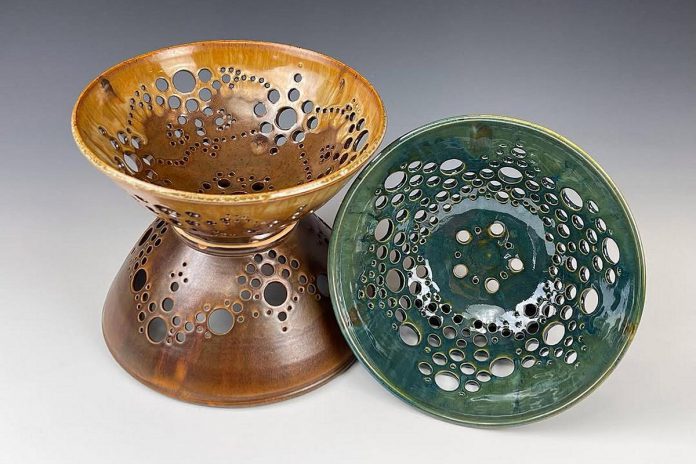 One of 33 artists participating in the 2025 Apsley Autumn Studio Tour on September 20 and 21, Judy Sparkes is a ceramicist whose work is inspired by the community and nature around her and the joy that comes from sharing good food. She believes that handmade pottery can elevate the dining experience. Alongside Kathy Robichaud, Aubre Scott, Catharine Scott, Dolores Hopps, and Mary Ellen Gerster, she will be at Studio H during the tour, located at 2229 Balmer Road in Apsley. (Photo: Judy Sparkes / Instagram)