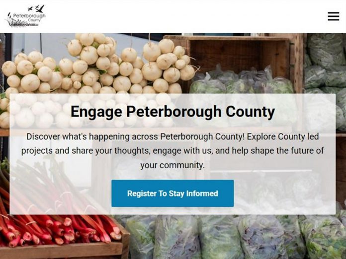Peterborough County has launched "Engage Peterborough County," an online platform aimed at making it easier for Peterborough County residents to provide feedback, share ideas, and help shape decisions that impact the county. (kawarthaNOW screenshot) Peterborough County has launched "Engage Peterborough County," an online platform aimed at making it easier for Peterborough County residents to provide feedback, share ideas, and help shape decisions that impact the county. (kawarthaNOW screenshot)