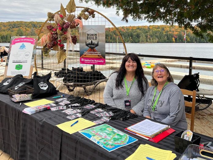 Held at Camp Timberlane in Haliburton County from October 3 to 5, 2025, the Women Build Retreat hosted by Habitat for Humanity Peterborough & Kawarthas Region (Habitat PKR) will support the non-profit organization's affordable homeownership projects across the region. (Photo courtesy of Habitat PKR)
