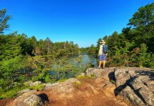 Visitors and locals alike will have the chance to explore the Haliburton Highlands in all its glory when the Hike Haliburton Festival returns from September 18 to 21, 2025. The 22nd annual festival is bigger than ever, featuring more than 40 guided hikes led by local volunteers, self-guided hikes, paid excursions by adventure outfitters, and cultural events and activities taking place across Haliburton County. (Photo courtesy of Haliburton County)