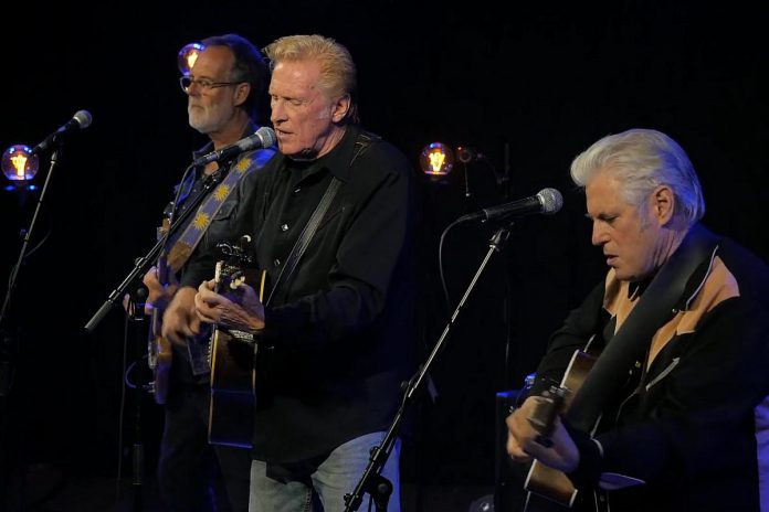 The Russell DeCarle Trio, featuring Prairie Oyster frontman Russell DeCarle with Steve Briggs on guitar and Russ Boswell on bass, is performing at the Dominion Hotel in Minden on Saturday night. (kawarthaNOW screenshot of YouTube video) The Russell DeCarle Trio, featuring Prairie Oyster frontman Russell DeCarle with Steve Briggs on guitar and Russ Boswell on bass, is performing at the Dominion Hotel in Minden on Saturday night. (kawarthaNOW screenshot of YouTube video)