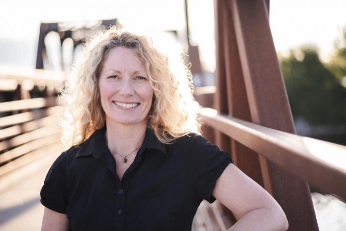 Pictured in 2019, Noella Koshul is a Peterborough-based grief counsellor and end-of-life doula and instructor at Loyalist College. Realizing she was not taking her own advice when telling her students and clients to work with their hands to "de-stress and reset," in made a New Year's resolution in 2024 to do just that. What began as a fun project turning second-hand dishware into bird baths has turned into a side business where she sells the baths on Facebook and Kijiji. (Photo via Porchlight Support website)