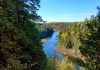 Taking in the expansive view of the Indian River from the scenic lookout trail at Warsaw Caves Conservation Area and Campground is just one of many outdoor adventures you can enjoy when road tripping through the Township of Douro-Dummer in Peterborough County. (Photo: Otonabee Conservation)