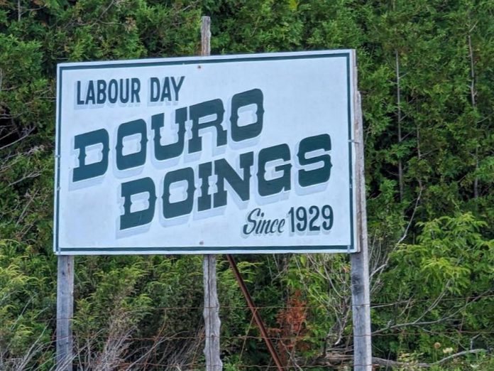 Since 1929, the community of Douro in Douro-Dummer has celebrated Labour Day with Douro Doings. Among the many activities at the family-friendly festival is the annual quilt raffle, a personal favourite of Douro-Dummer Mayor Heather Watson. (Photo: Township of Douro-Dummer)
