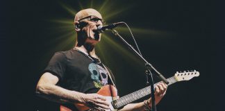 Canadian rocker Kim Mitchell will perform songs from his solo career and his former band Max Webster during a free-admission concert at Del Crary Park on August 16, 2025, closing out Peterborough Musicfest's 38th season. (Photo: Al Pettman)