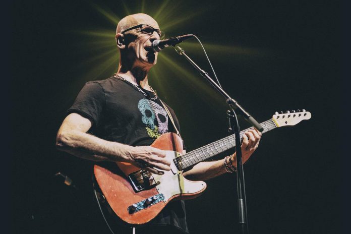 Canadian rocker Kim Mitchell will perform songs from his solo career and his former band Max Webster during a free-admission concert at Del Crary Park on August 16, 2025, closing out Peterborough Musicfest's 38th season. (Photo: Al Pettman)