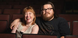 ‘Rez Gas’ by Cale Crowe and Genevieve Adam shortlisted for national playwriting award "Rez Gas" co-playwrights Genevieve Adam and Cale Crowe. Crowe composed all of the music, Adam wrote a lot of the script, and the pair came up with characters and plot together. (Photo: Sam Moffatt)