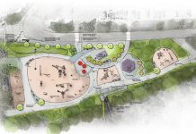 At a media event on August 14, 2025, the Rotary Club of Peterborough unveiled conceptual plans for a $1.5-million accessible playground at Riverview Park and Zoo in partnership with the zoo. Rotary has launched a community campaign called Project ROAR to raise funds for the new Rotary Accessible Playground, which is its latest legacy project. (Rendering: Basterfield & Associates Landscape Architects)
