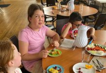 Upbeat! is a free music program offered by the Kawartha Youth Orchestra that provides high-quality string music education to young students every Tuesday and Thursday after school. The program also offers a nutritious meal to students just before practice, with the menu created by food and nutrition lead Lisa Dixon. (Photo: Lisa Dixon)