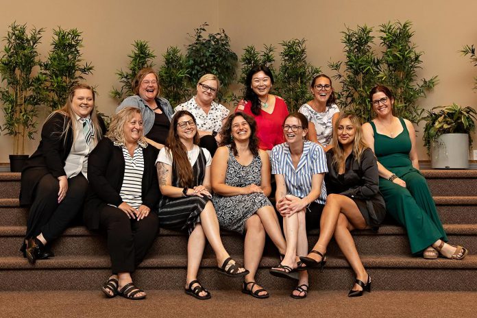 The 2025-26 Board of Directors of the Women's Business Network of Peterborough (from left to right, back and front): Membership Director Victoria McAuley, Program Director Ashley Bonner, Program Director Tina Thornton, Director at Large Victoria Shaoling Wang, Publicity Director Tiffany Daskewich, Social Director Tiffany Alton, Treasurer Cindy Koshowski, Past President Katelyn Kemp, President Adeilah Dahlke, Tech Director Jessica Erickson, and Secretary Akshana Katoch. (Photo: Jordan Lyall Photography) The 2025-26 Board of Directors of the Women's Business Network of Peterborough (from left to right, back and front): Membership Director Victoria McAuley, Program Director Ashley Bonner, Program Director Tina Thornton, Director at Large Victoria Shaoling Wang, Publicity Director Tiffany Daskewich, Social Director Tiffany Alton, Treasurer Cindy Koshowski, Past President Katelyn Kemp, President Adeilah Dahlke, Tech Director Jessica Erickson, and Secretary Akshana Katoch. (Photo: Jordan Lyall Photography)