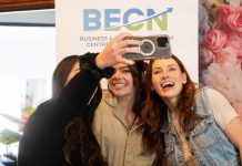 Three of the 150 women who participated in the 2024 She Owns It Women's Entrepreneurship Conference. Presented once again by the Business & Entrepreneurship Centre Northumberland (BECN), the third annual event takes place on November 6, 2025 at the Best Western Plus Cobourg Inn & Convention Centre. (Photo: BECN)