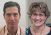 Dr. Michel Boivin is the new chief of staff at Ross Memorial Hospital in Lindsay, effective September 15, 2025. In June, Veronica Nelson was appointed the hospital's president and CEO and began in the role on September 8, 2025. (kawarthaNOW collage of supplied photos)