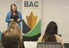 Rose Terry, Manager of the Business Advisory Centre and Corporate Communications at Community Futures Peterborough, leads growth-stage business entrepreneurs during the first workshop in SOAR, a free training program launched by Community Futures Peterborough and supported by Scotiabank. Over the course of four months and four different cohort programs, successful applicants will learn through expert-led workshops, have access to one-on-one consultations, and learn from other local business owners. (Photo courtesy of Community Futures Peterborough)