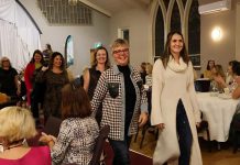 The "Couture for Kids" fashion show returns to Lindsay on October 2, 2025 to support Five Counties Children's Centre in providing treatment services for children and youth with special needs who live in Kawartha Lakes. The fashion show features clothing from local retailers Brittany N Bros, Brittany's Shoes, Bonita Clothing & Co, Cathy Allan Ladieswear, John G's, Homethreads Boutique, The Lingerie Loft, Lizzy's by Cathy Allan, and Nisbett's Clothiers. (Photo: Five Counties Children's Centre)