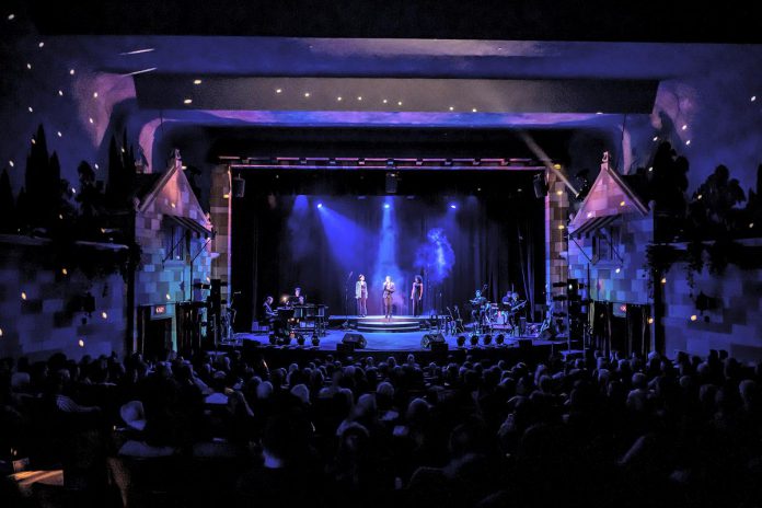 Directed by Capitol Theatre artistic director Rob Kempson with a live band led by music director Jeff Newberry, "Billboard In Concert: 1986" features local and regional musicians performing hits by Lionel Ritchie, Patti LaBelle, Prince, Whitney Houston, Starship, Madonna, Bon Jovi, Janet Jackson, and more. (Photo: Dahlia Katz)