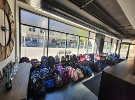 Gauvreau Accounting Tax Law Advisory in Peterborough recently spearheaded its fourth annual "Gear Up for Good" campaign which resulted in 207 fully stocked backpacks for Peterborough kids in need heading to school in September. (Photo courtesy of Gauvreau Accounting Tax Law Advisory)