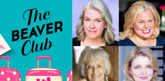 The Globus Theatre production of Barb Scheffler's Canadian comedy "The Beaver Club" runs from September 24 to October 4, 2025 in Bobcaygeon and stars (left to right, top and bottom) Barb Scheffler as Eunice, Sarah Quick as Karen, Linda Goranson as Yvette, and Anna Silvija Broks as Radiance. (Supplied photos)